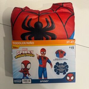 Spidey Costume 3t-4t